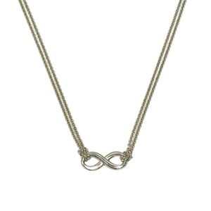 Tiffany Infinity Necklace Silver